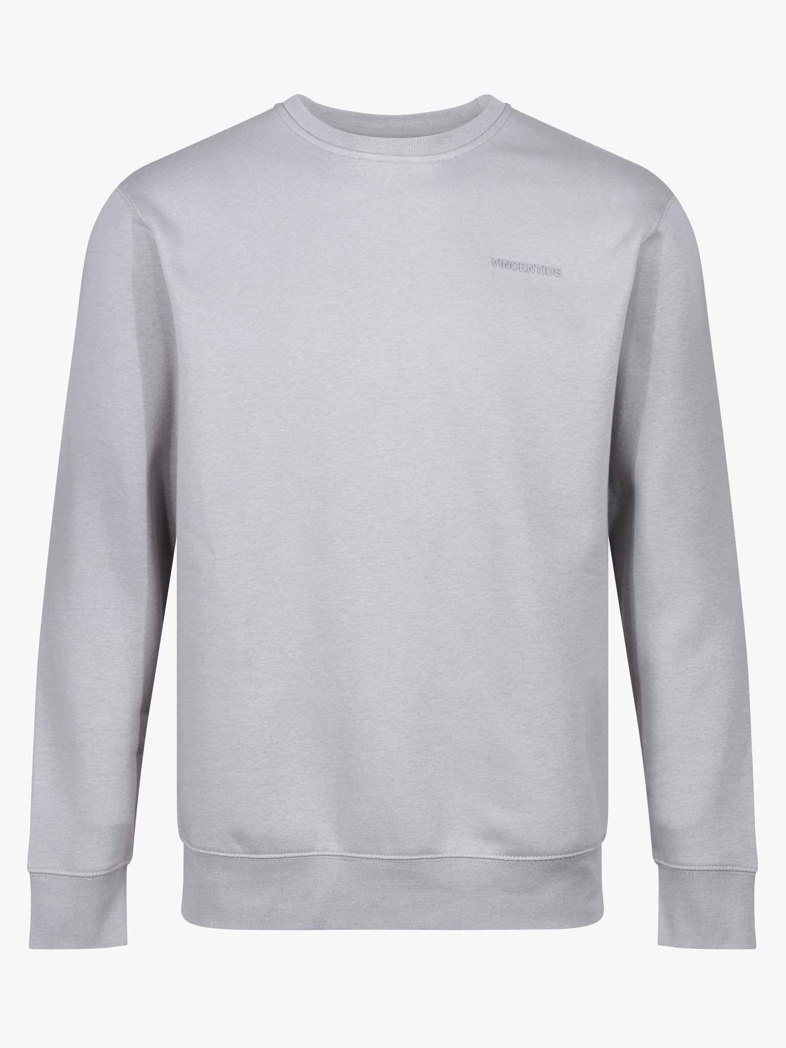 Crew Neck Every Day Jumper - Grey - Vincentius