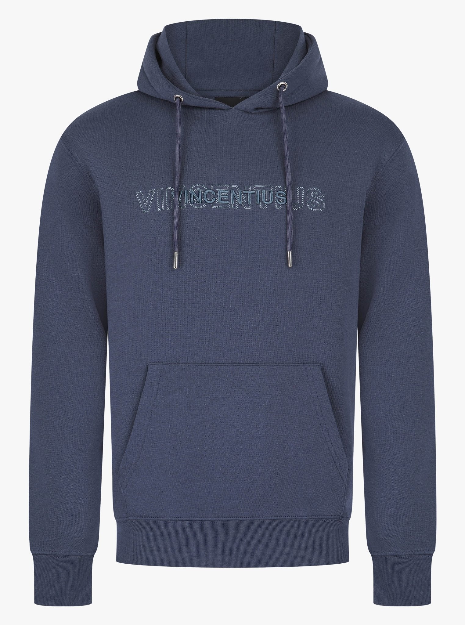 Double Embroidery Luxe Hoodie - Air Force - Vincentius