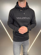 Double Stitch Hoodie V2 - Black - Vincentius