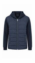 Hybrid Quilted Jacket - Navy (Pre-Order Dispatch 16/9/26) - Vincentius