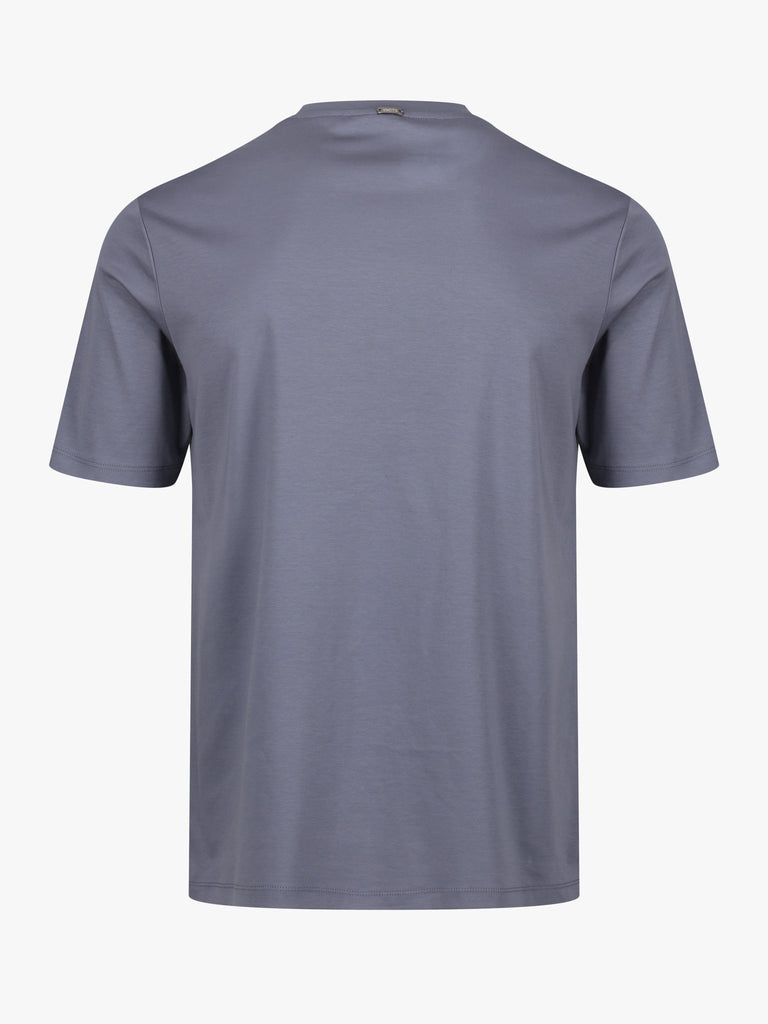 Luxury Mercerised Pocket Logo T-Shirt - Ombre - Vincentius