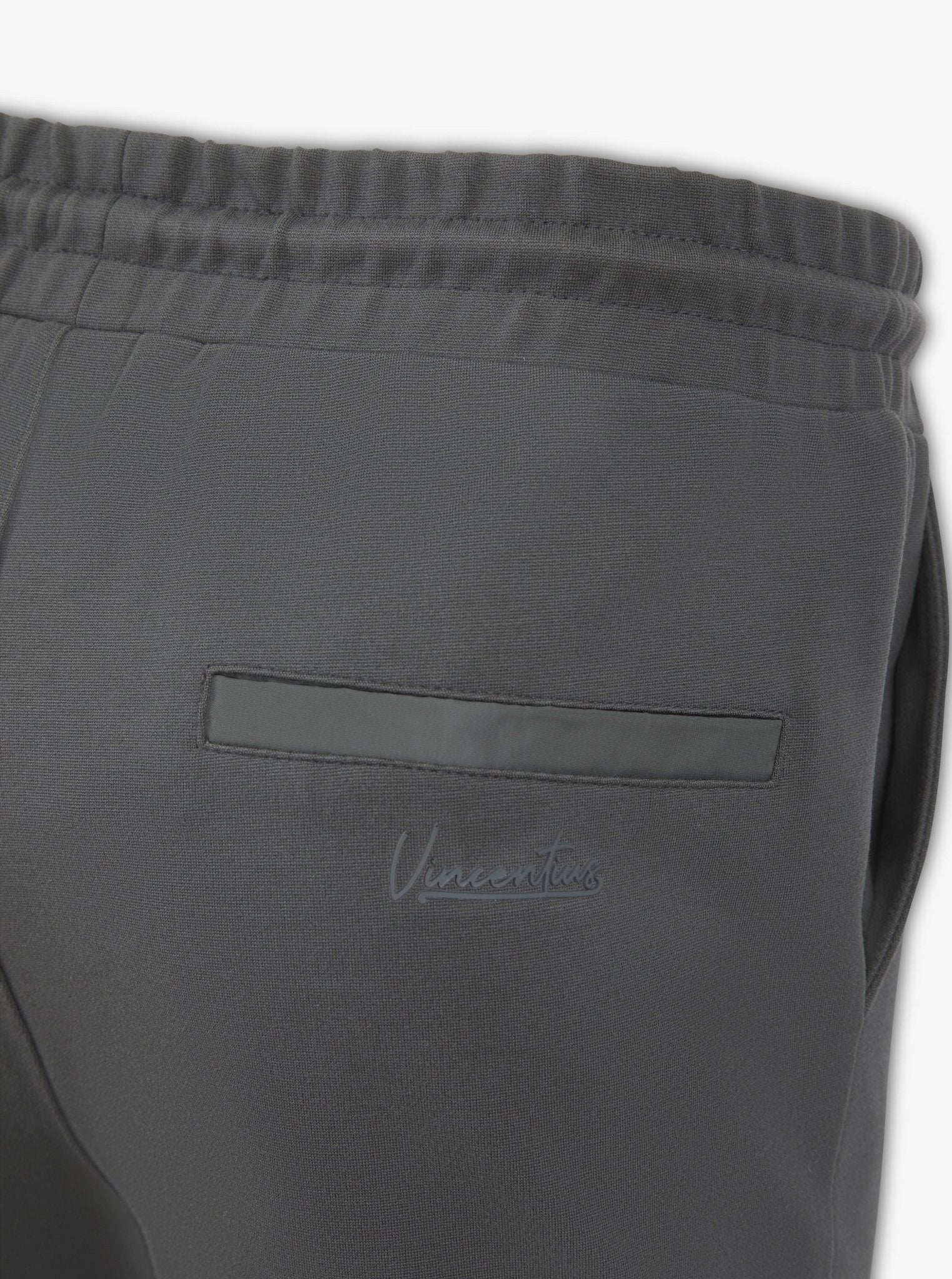 Luxury Nylon Panel Tracksuit - Charcoal - Vincentius