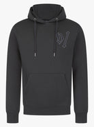 Monogram Luxe Hoodie - Charcoal - Vincentius