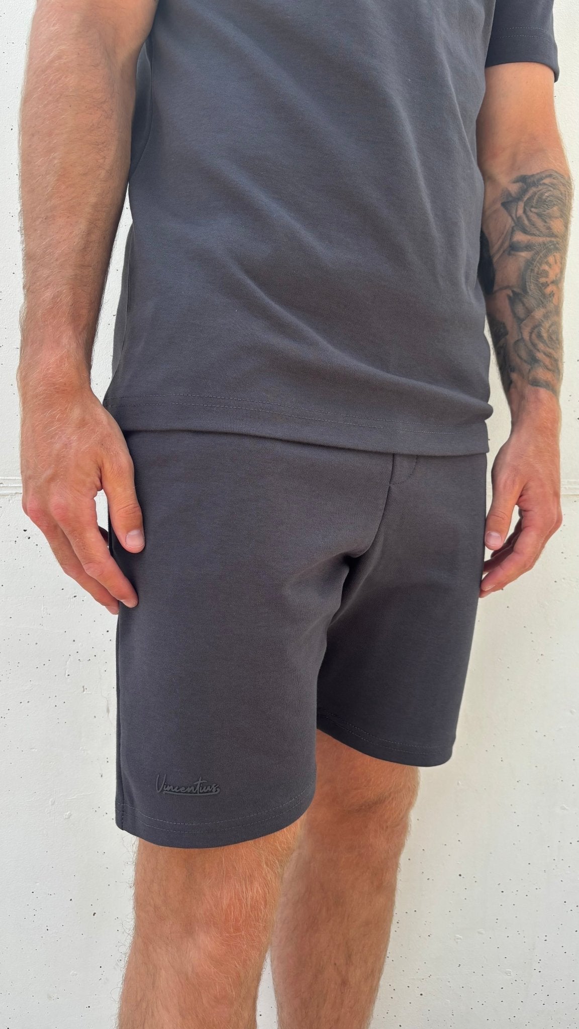Relaxed Interlock Short - Charcoal - Vincentius