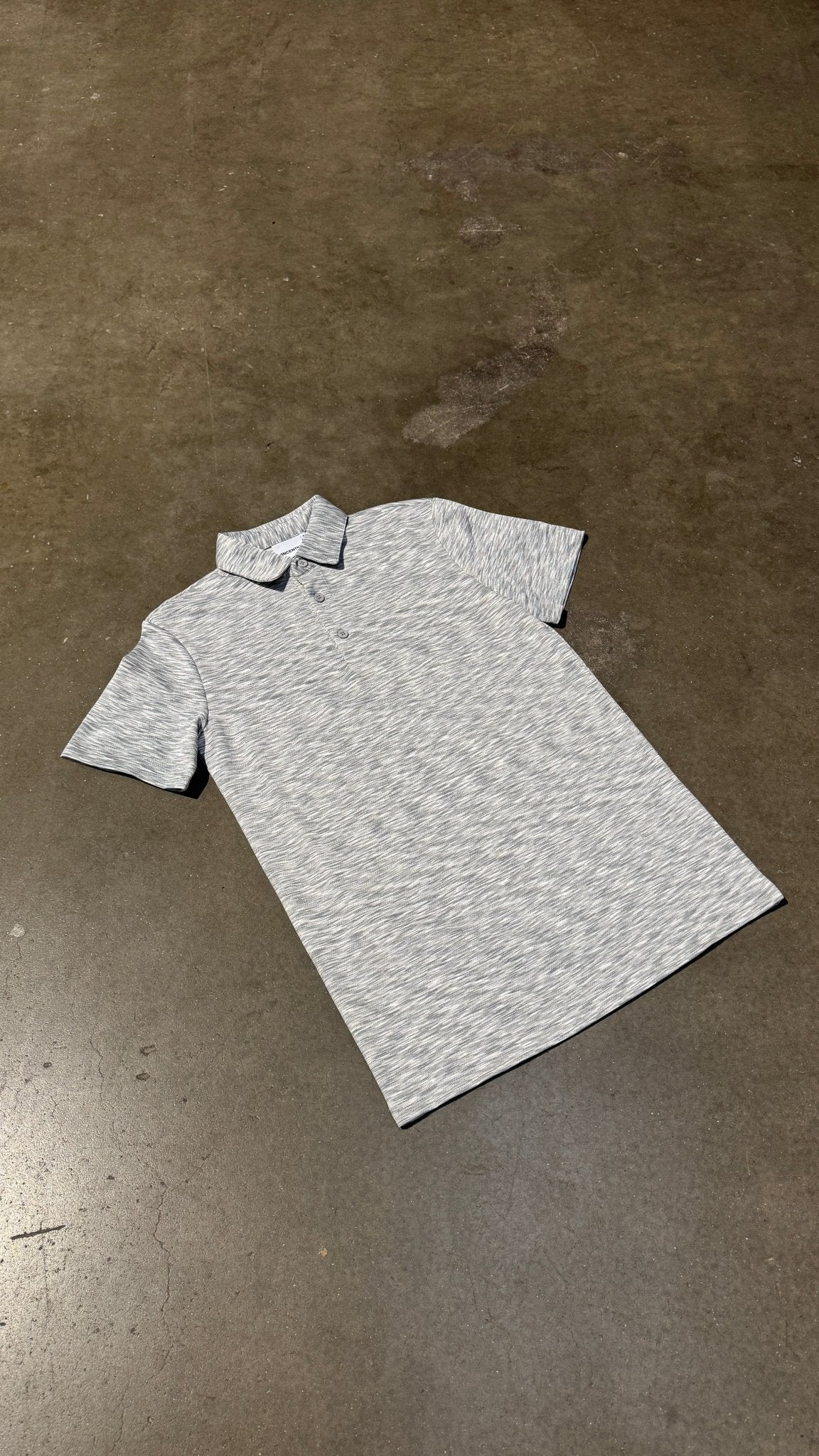 Space Dye Polo V2 - Grey - Vincentius