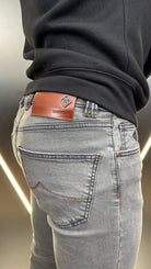 Super Luxury Edition Denim Jeans - Grey - Vincentius