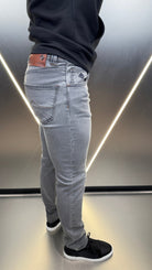 Super Luxury Edition Denim Jeans - Grey - Vincentius