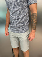 Technical Chino Short - Light Grey - Vincentius