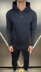 Tonal Badge Every Day Tracksuit - Navy - Vincentius