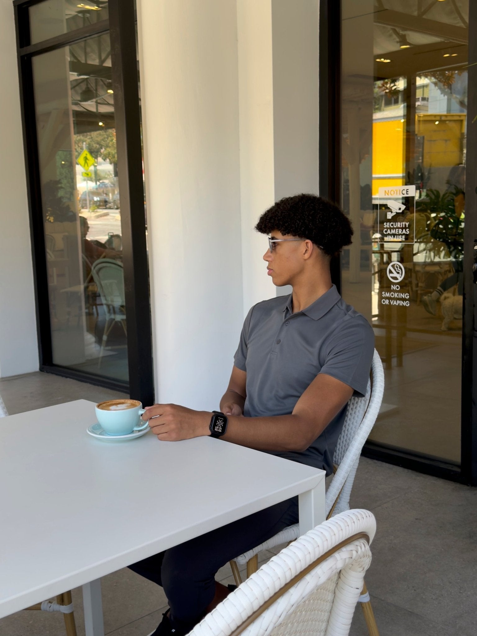 Transitional Core Polo - Charcoal - Vincentius