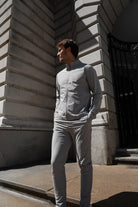 Transitional Full Zip Tracksuit - Light Grey - Vincentius