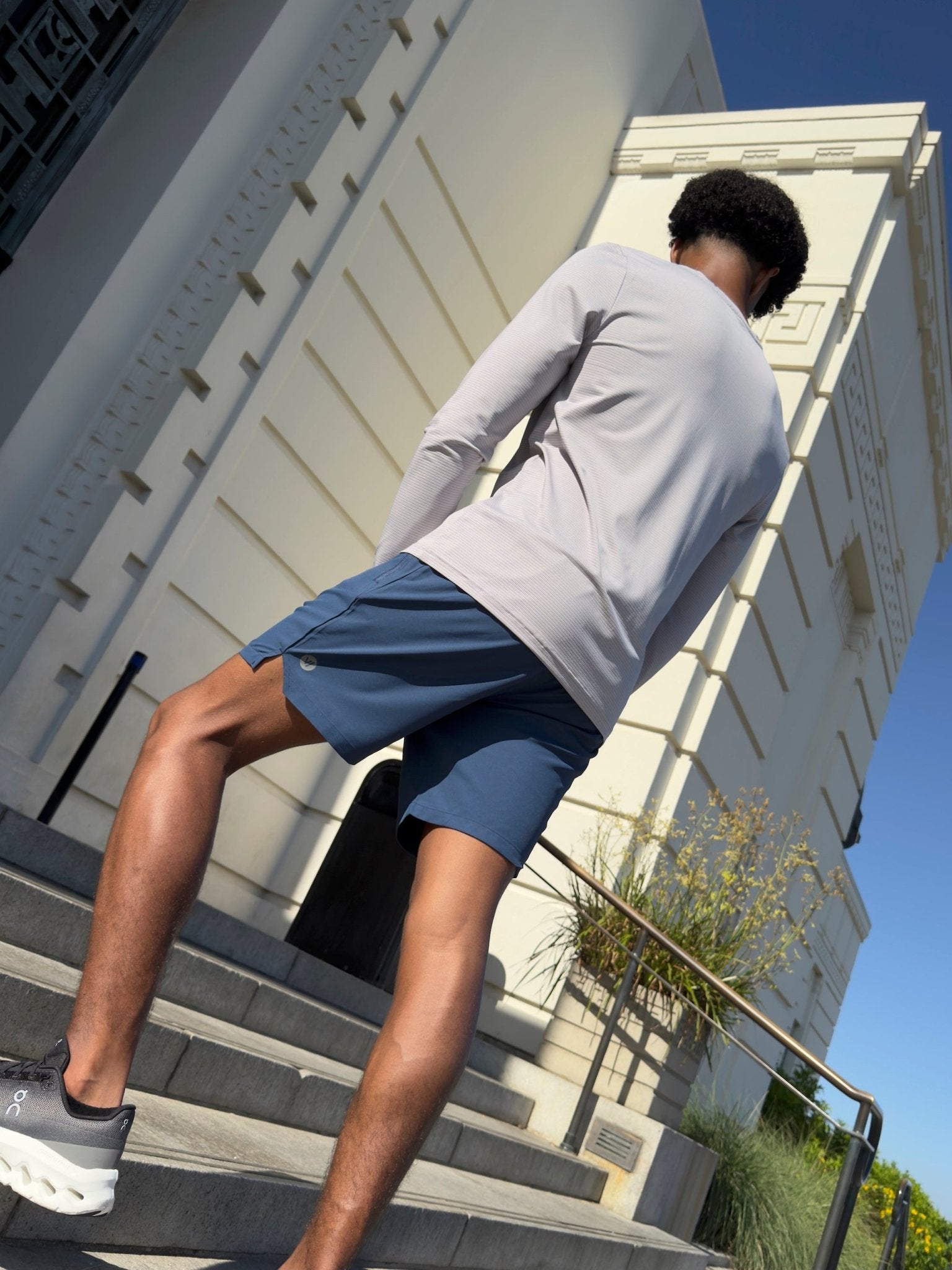 Transitional Performance Short - Light Navy - Vincentius