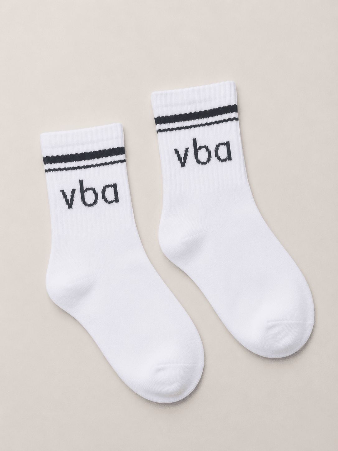 VBA Sport Socks - White/Noir - Vincentius