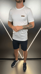 Vincentius Leather logo T-Shirt - White - Vincentius