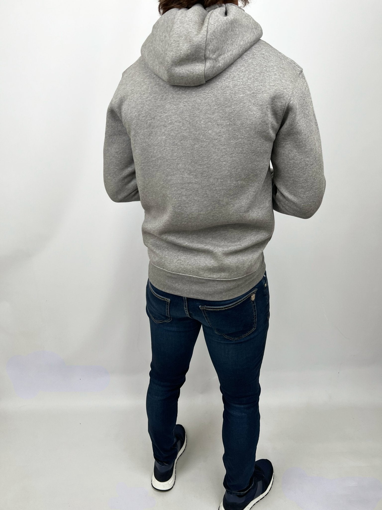 Applique Luxe Hoodie - Grey - Vincentius