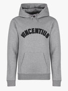 Applique Luxe Hoodie - Grey - Vincentius