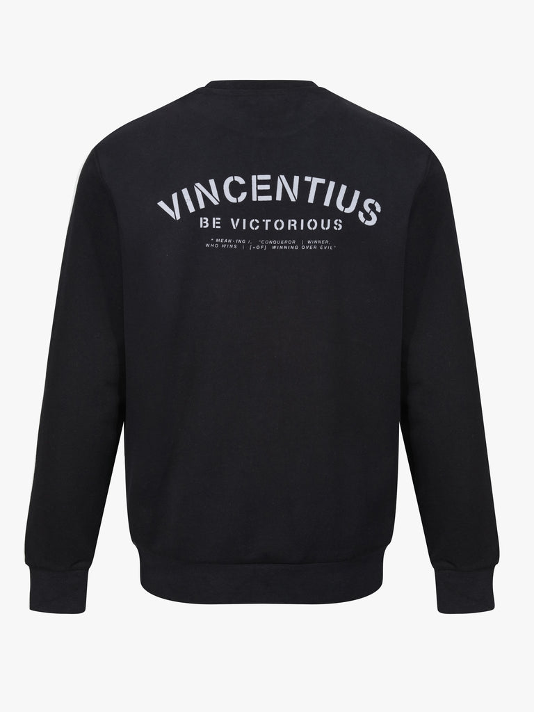 Be Victorious Luxury Sweatshirt - Black - Vincentius