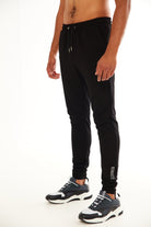 Black Logo Panel Trouser - Vincentius