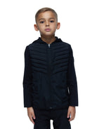 Boy's Black Utility Jacket - Vincentius