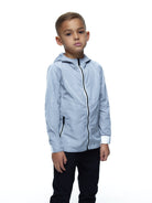 Boy's Grey Active Windbreaker - Vincentius