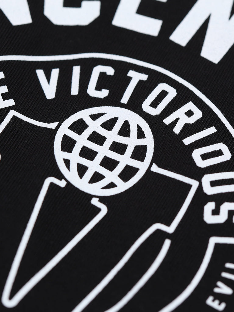 Boy's Luxe Crest T-Shirt - Black - Vincentius