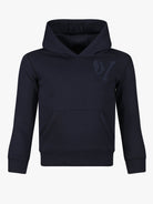 Boy's Monogram Luxe Hoodie - Navy - Vincentius