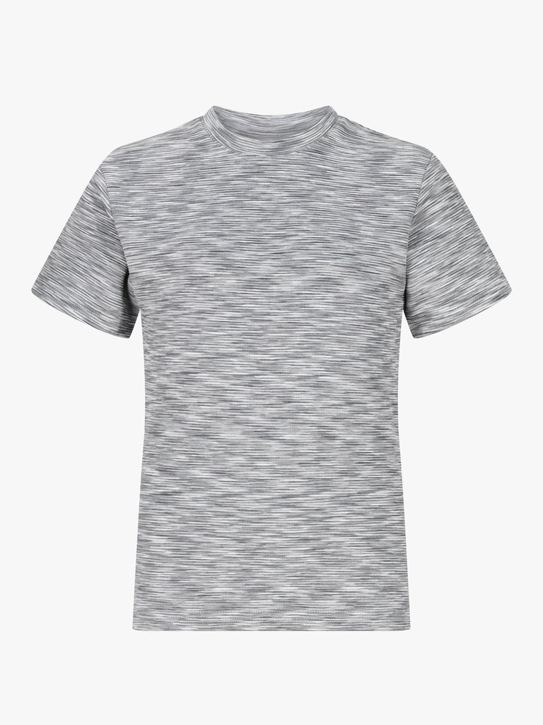 Boys Space Dye Grey T Shirt - Vincentius