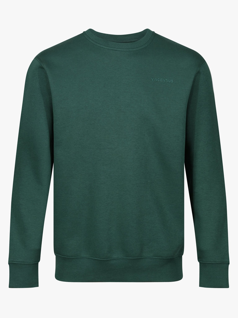 Crew Neck Every Day Tracksuit - Forest Green - Vincentius