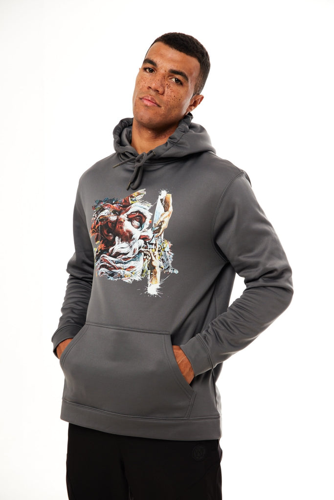 Luxe Marcellus Charcoal Hoodie - Vincentius