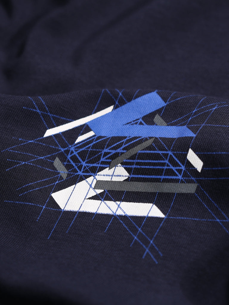 Luxe Shatter T-Shirt - Navy - Vincentius
