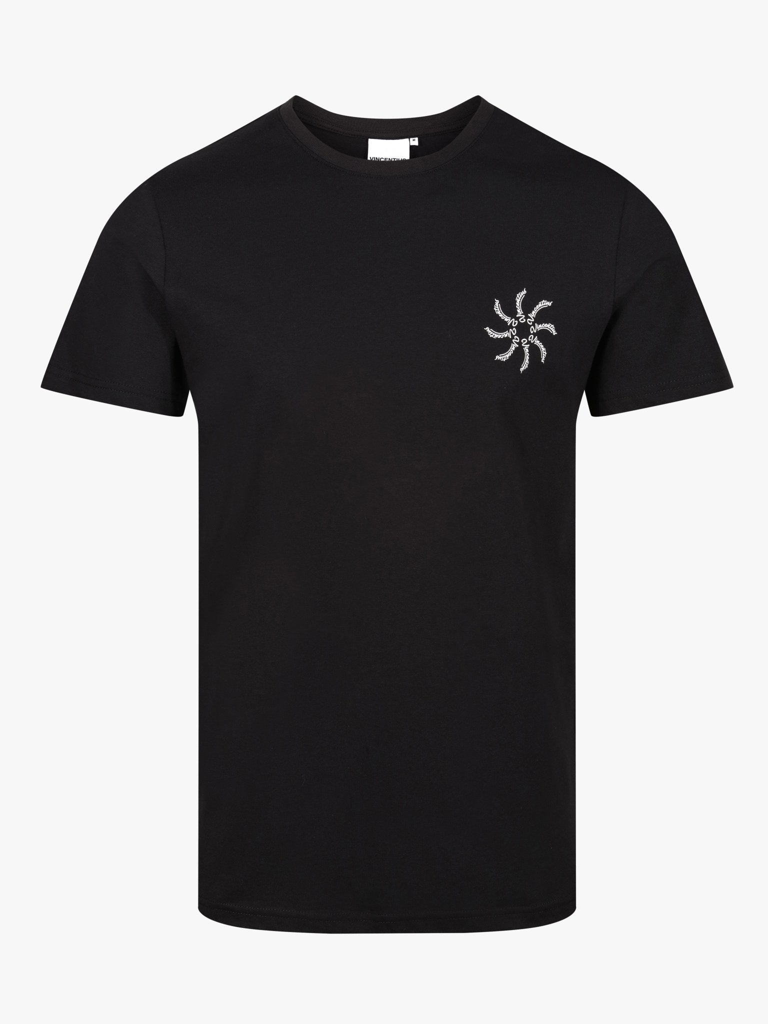 Luxe Spoke T-Shirt - Black - Vincentius