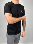 Luxe Spoke T-Shirt - Black - Vincentius