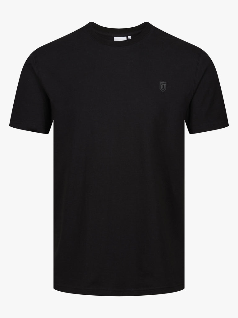 Luxury Black Shield T-Shirt - Vincentius