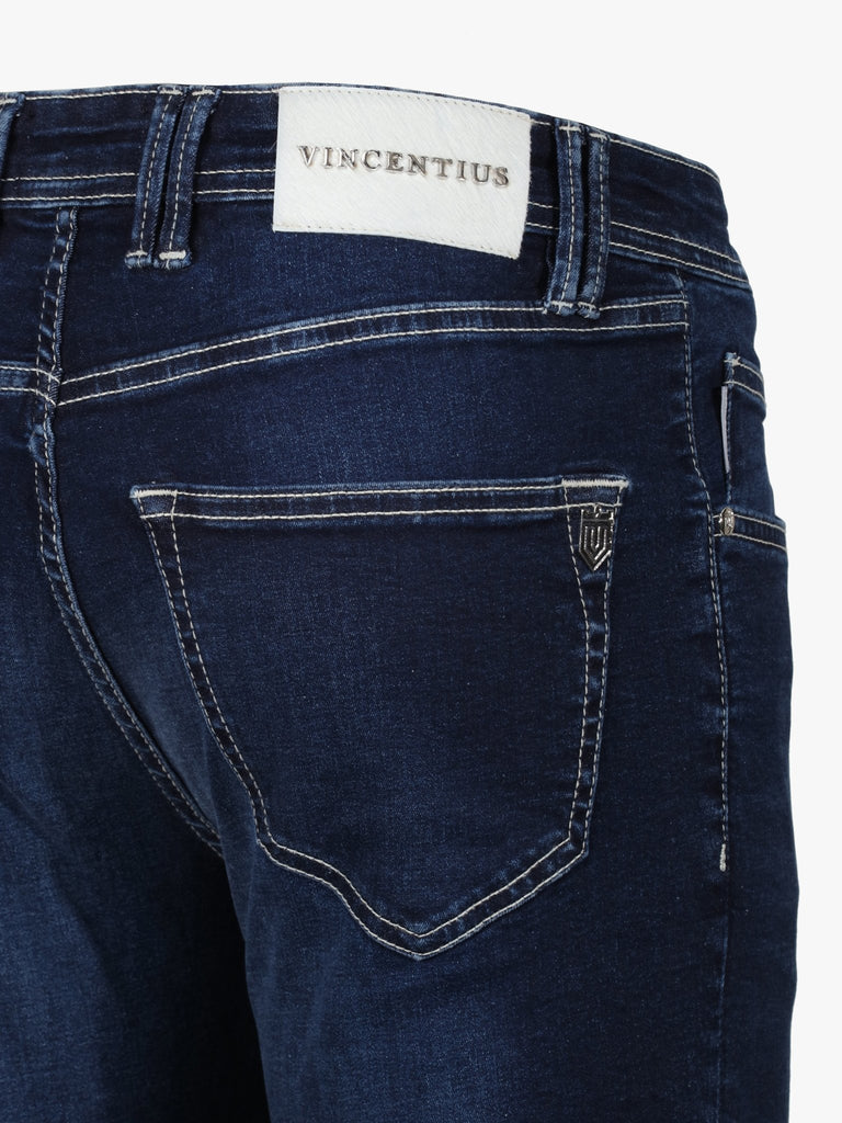 Luxury Edition Tailored Fit Jeans - Mid Blue - Vincentius