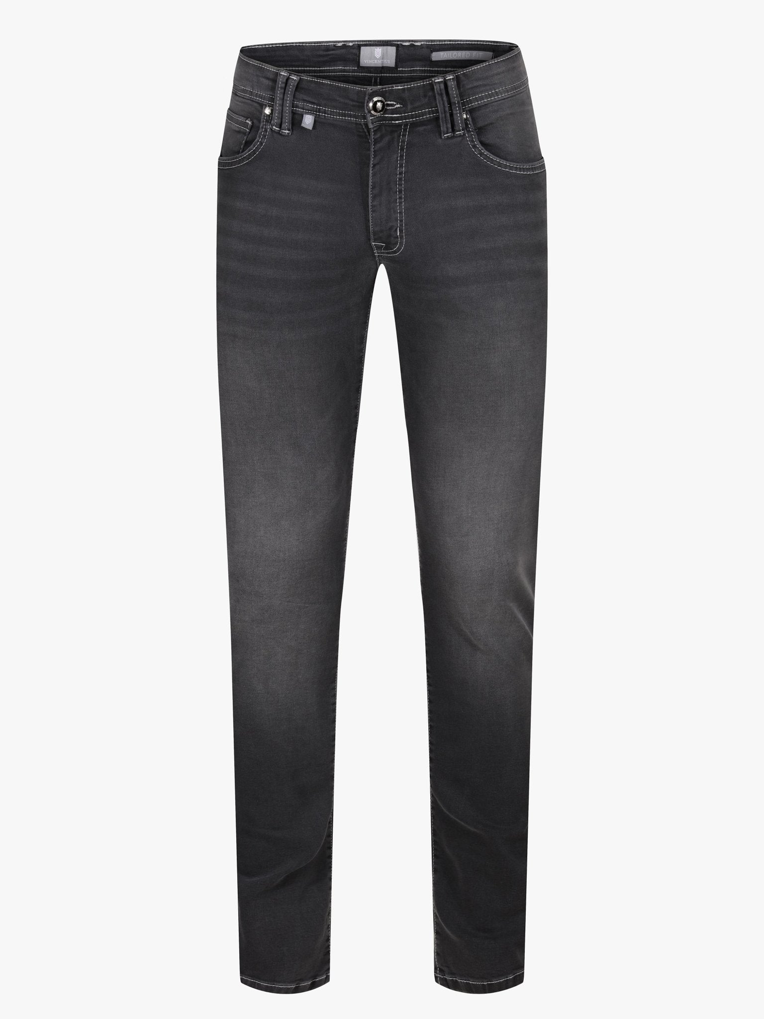 Luxury Edition Tailored Fit Jeans - Mid Grey - Vincentius