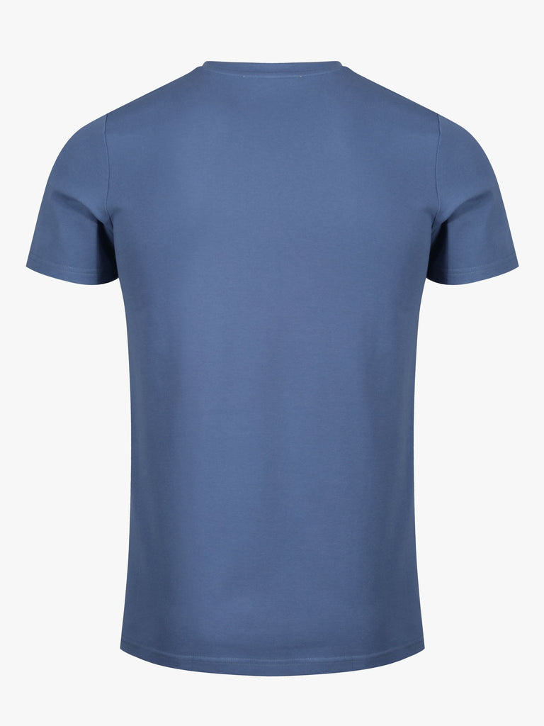 Mercerised Pique Panel T-Shirt - Parma - Vincentius